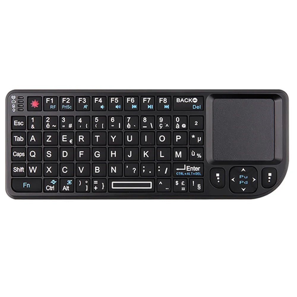A8 Mini Wireless Keyboard With Backlit Touchpad Air Mouse