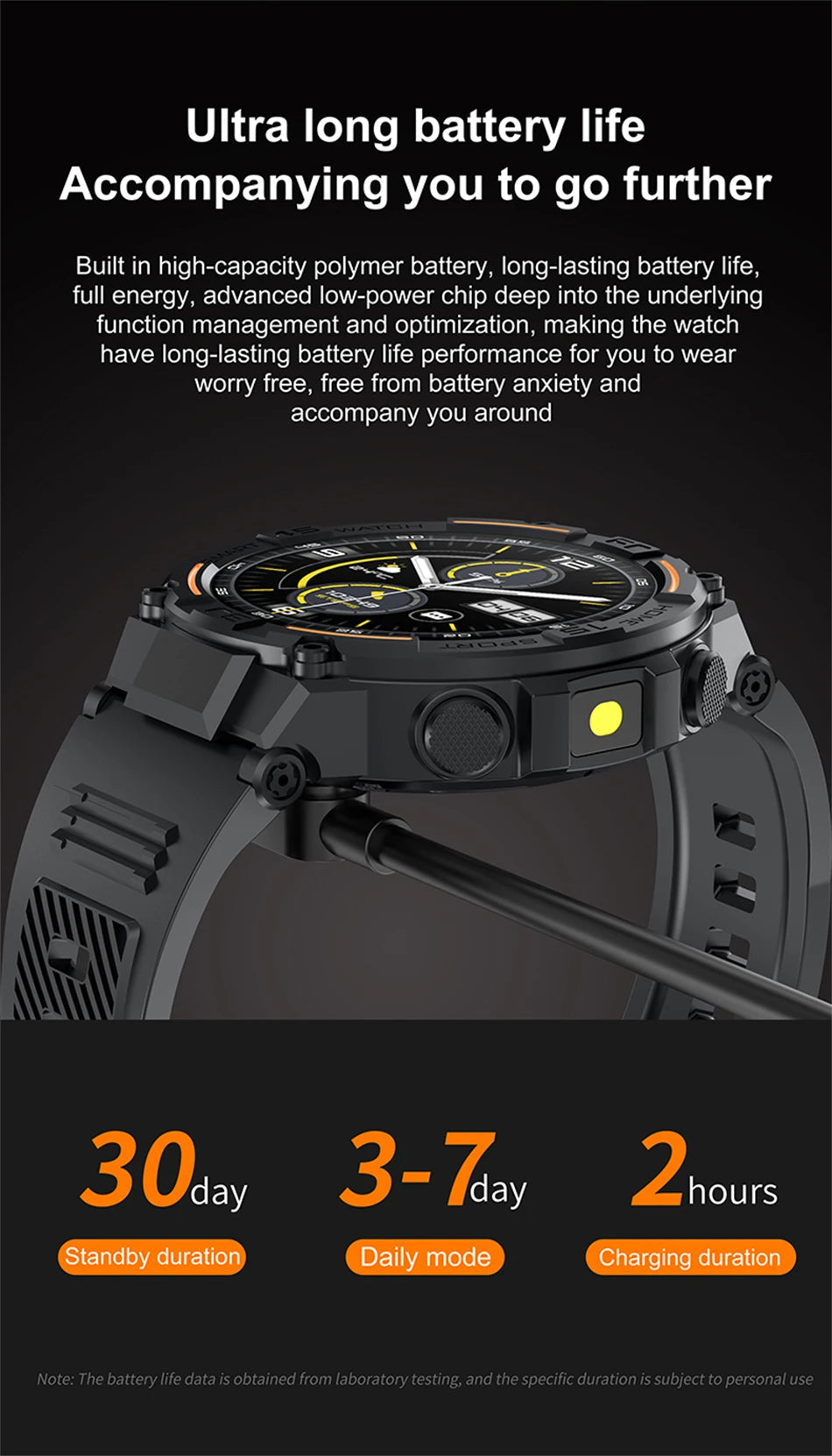Military Smartwatch for Men with Health Monitoring Features - Smarsty