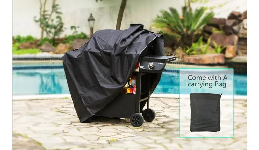 Heavy Duty Waterproof BBQ Grill Cover for Outdoor Protection - Smarsty