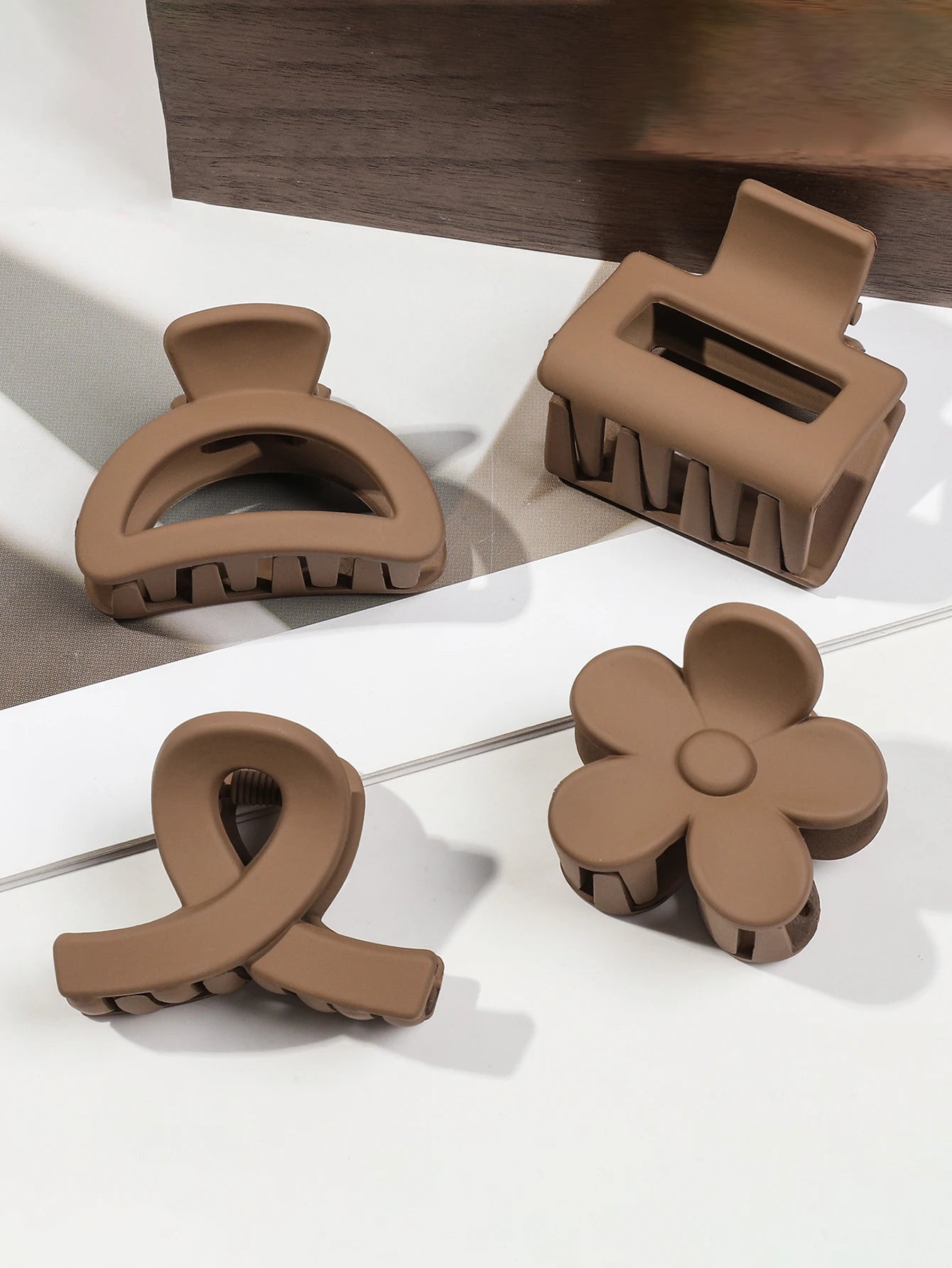 Small Flower Hair Claw Clips For Thin Hair Secure Hold - Smarsty