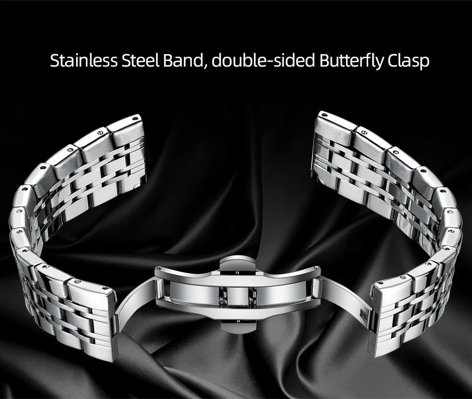 Chenxi Leather Chronograph Quartz Watch for Men - Smarsty