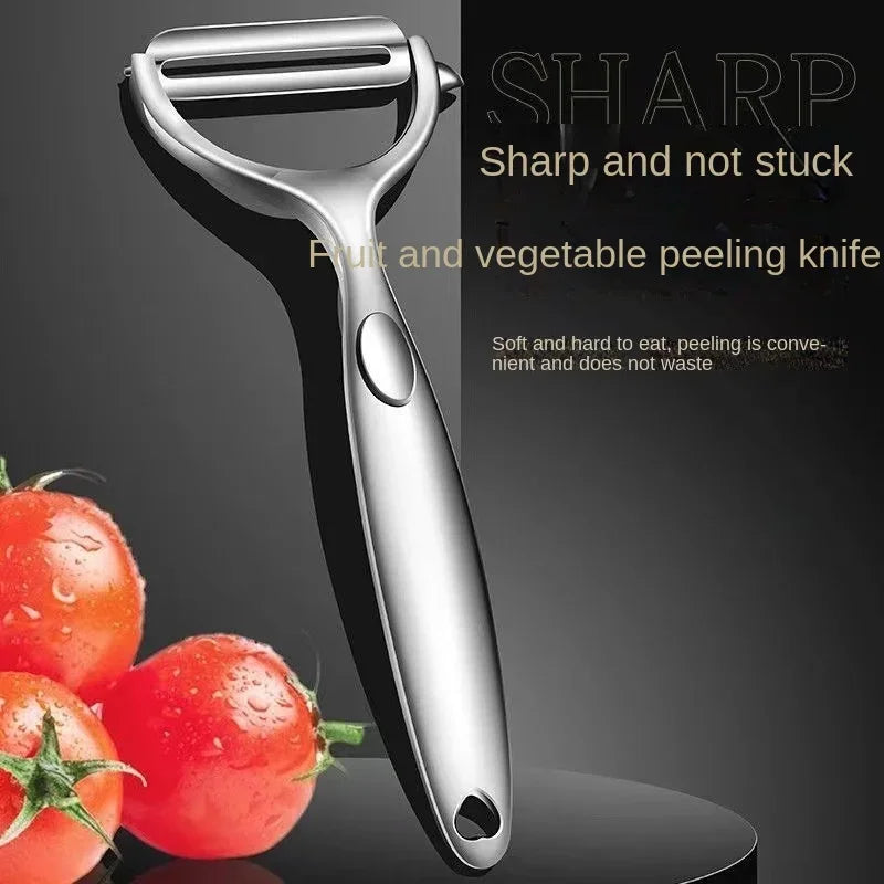 Vegetable Peeler Potato Carrot Peelers Stainless Steel Peeler with Ergonomic Non-Slip Handle & Sharp Blade Kitchen Tools by Smarsty