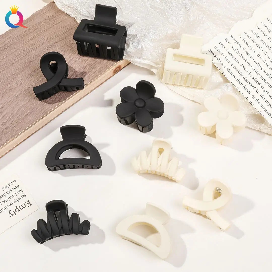 Small Flower Hair Claw Clips For Thin Hair Secure Hold - Smarsty