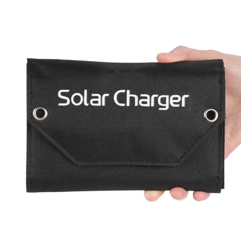 Foldable Solar Panel Charger for Outdoor Camping - Smarsty