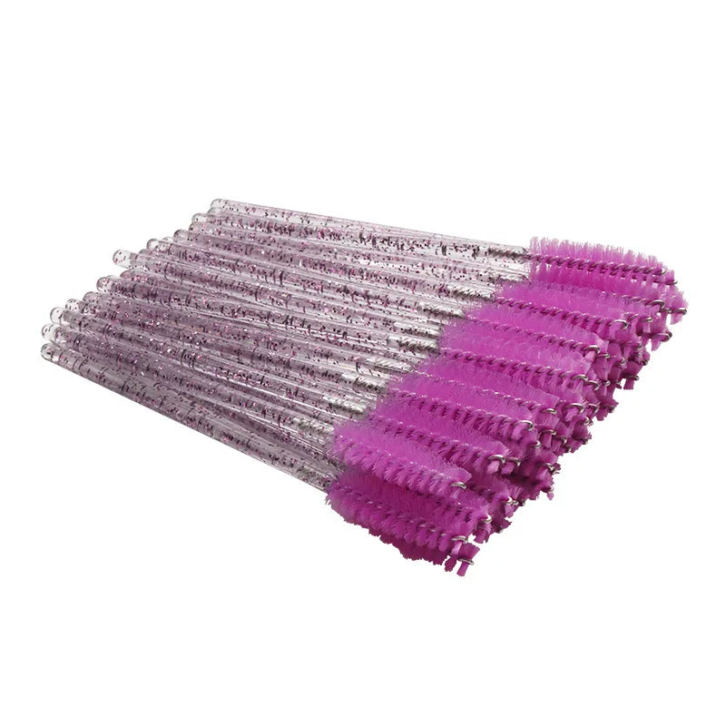 100 Pcs Disposable Eyelash Brushes for Easy Makeup Application - Smarsty