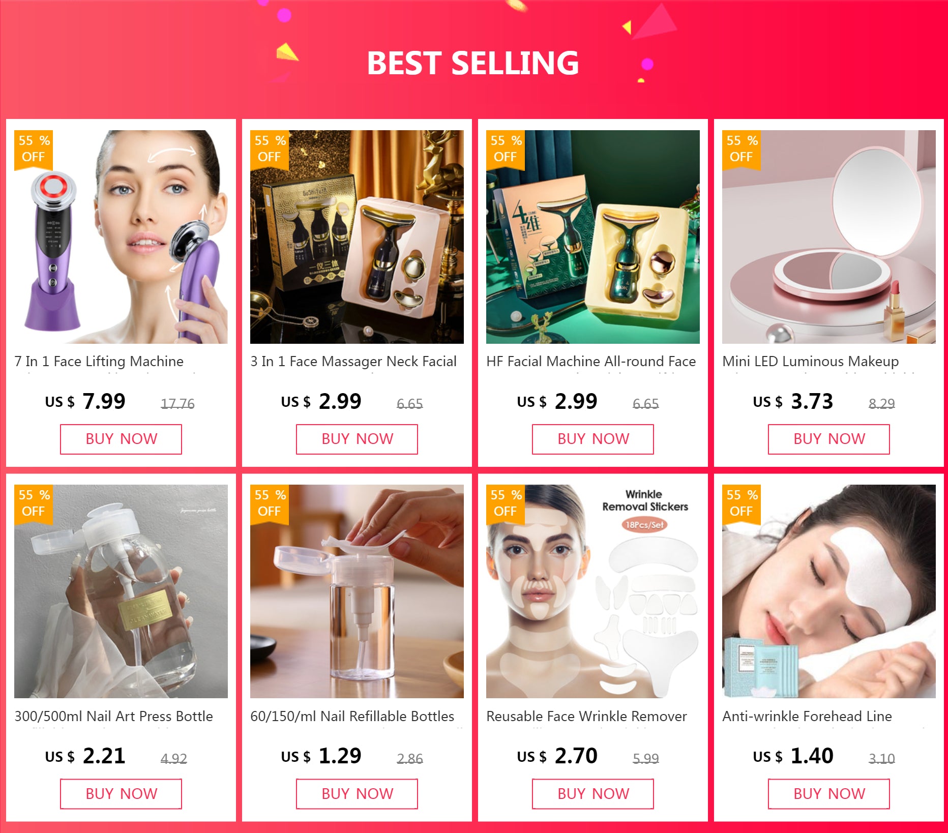 Portable Aluminum Folding Makeup Mirror for Travel - Smarsty