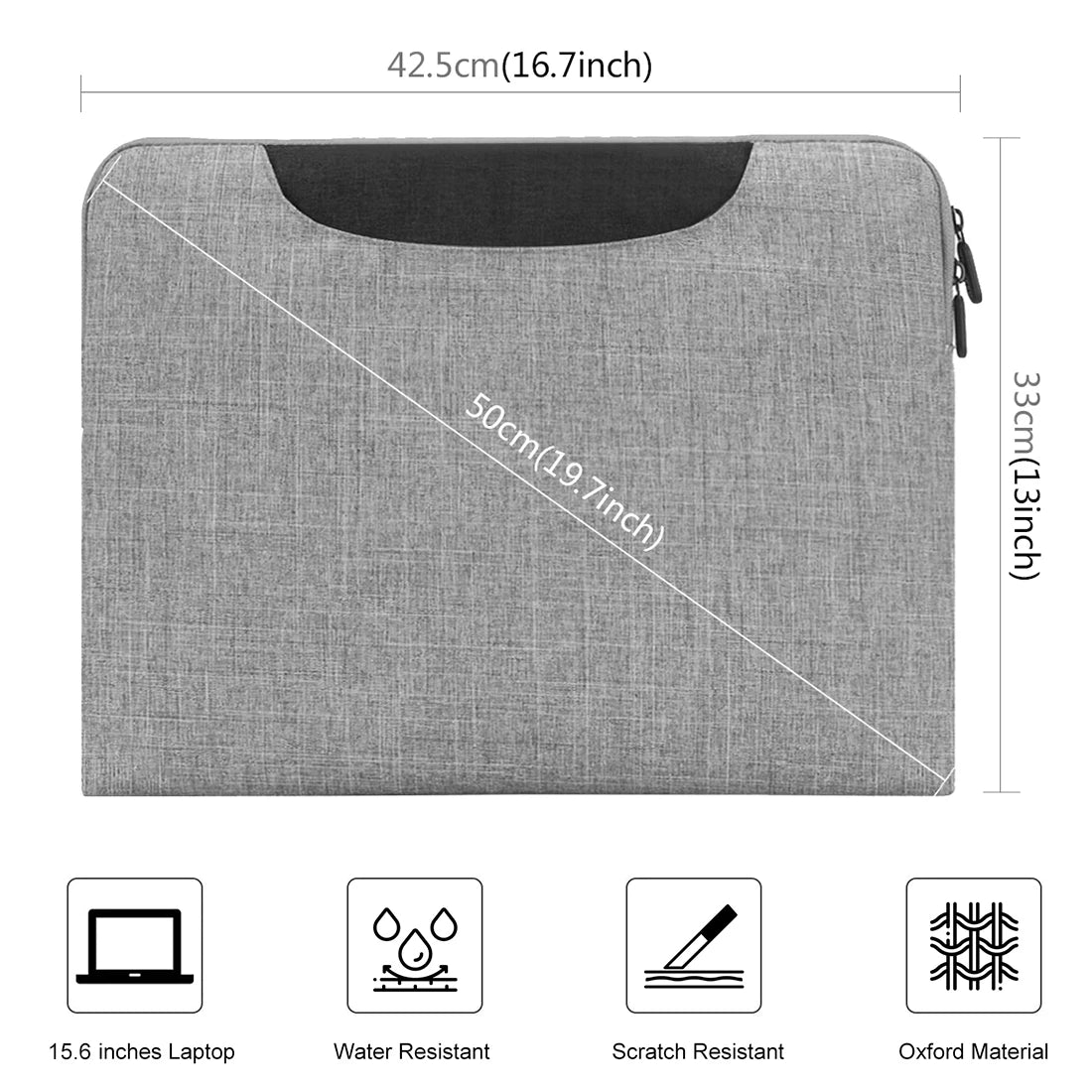 Crossbody Laptop Bag 13 To 16 Inch Durable Nylon Case
