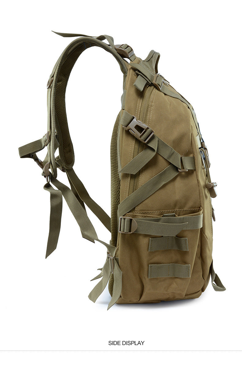 40L Tactical Backpack for Men Camping Hiking Backpacks Reflective Outdoor Travel Bags Survival Molle Climbing Rucksack Bag - Smarsty