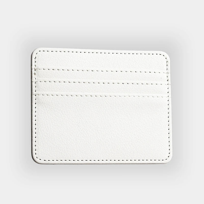 PU Leather ID Card Case - Slim Multi-Slot Holder for Bank/Credit Cards - Smarsty