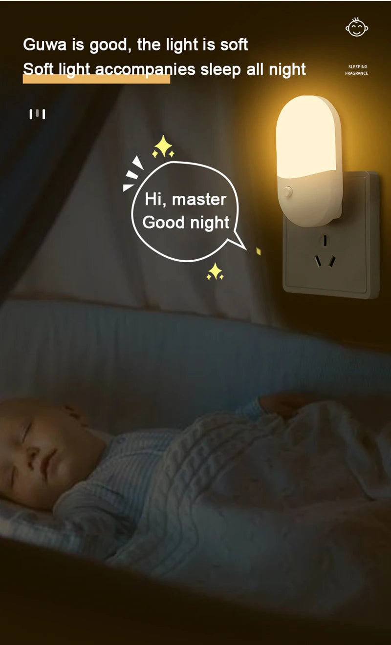 LED Bedside Lamp Mini Night Light for Kids - Smarsty
