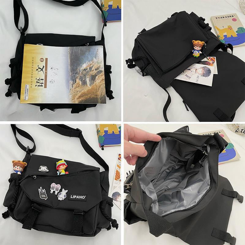 Nylon One Shoulder Crossbody Bag Large Capacity Travel - Smarsty