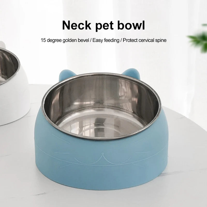 Stainless Steel Cat Feeding Bowl for Durable Use - Smarsty
