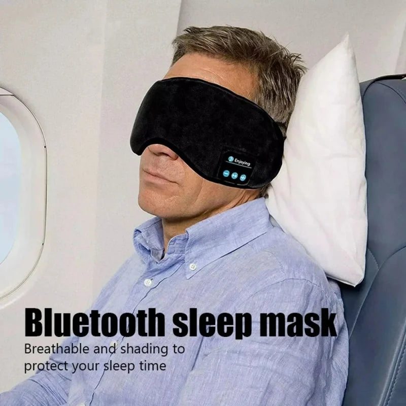 Bluetooth Sleep Headphones Eye Mask for Comfortable Rest - Smarsty