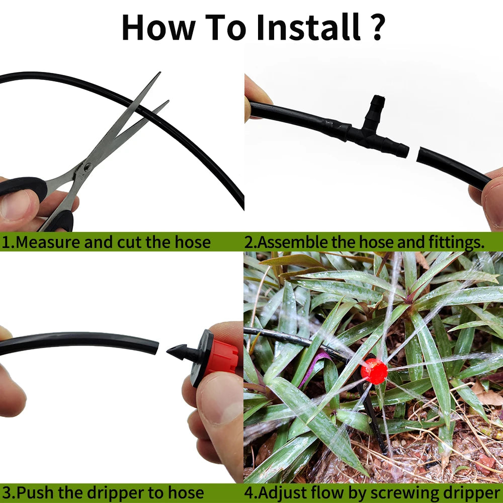 Adjustable Micro Nozzles for Efficient Vegetable Irrigation - Smarsty