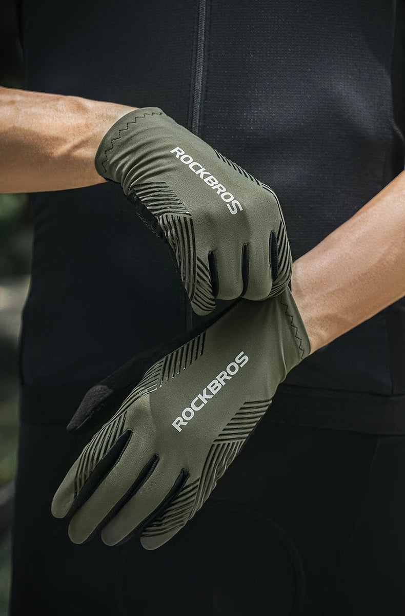 Rockbros Breathable Cycling Gloves Non Slip Touchscreen - Smarsty