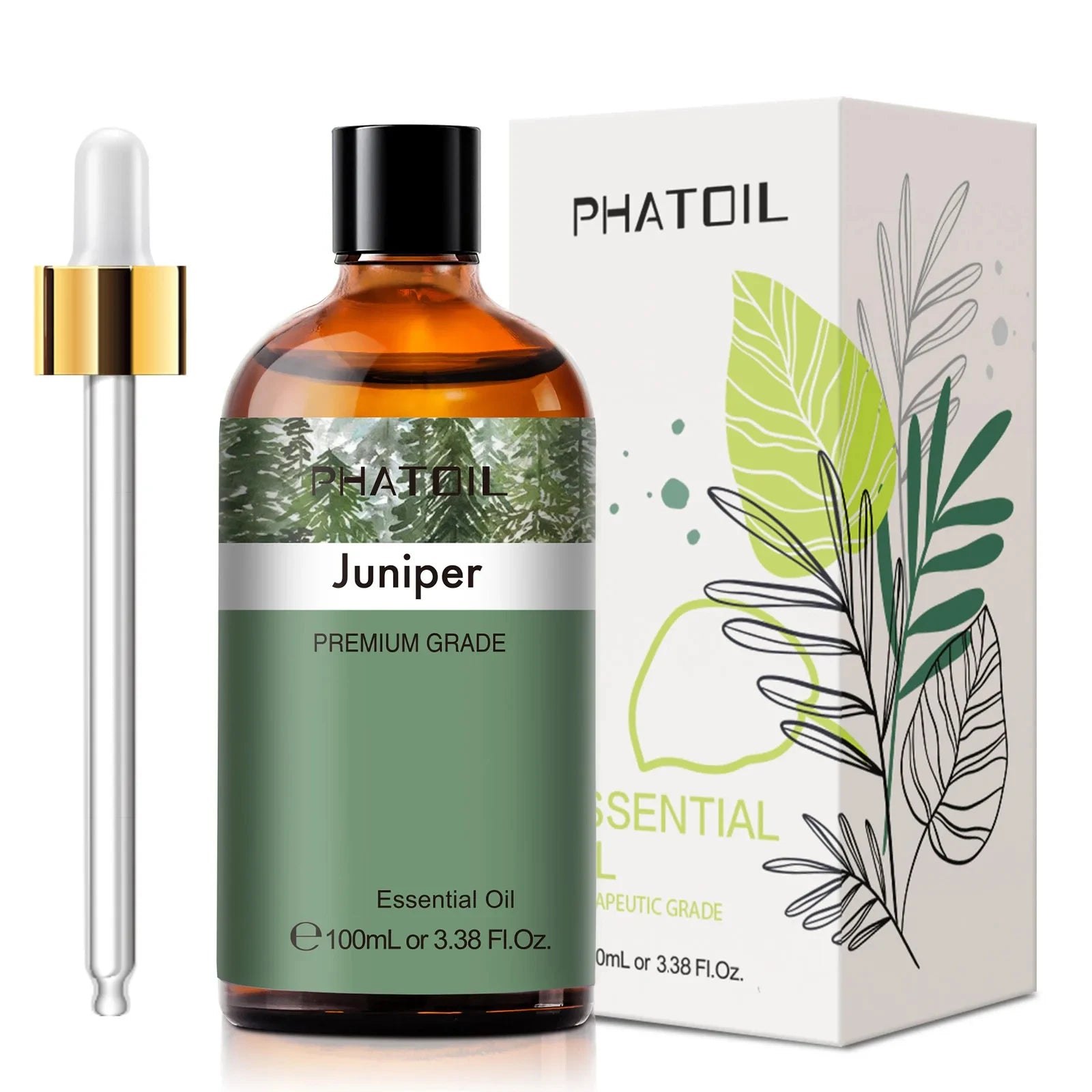 PHATOIL 100ml Essential Oil Set for Aromatherapy Diffusers - Smarsty