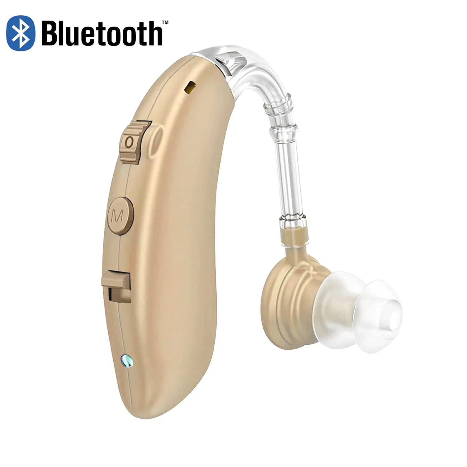 Rechargeable BTE Hearing Aid with Adjustable Tone - Smarsty