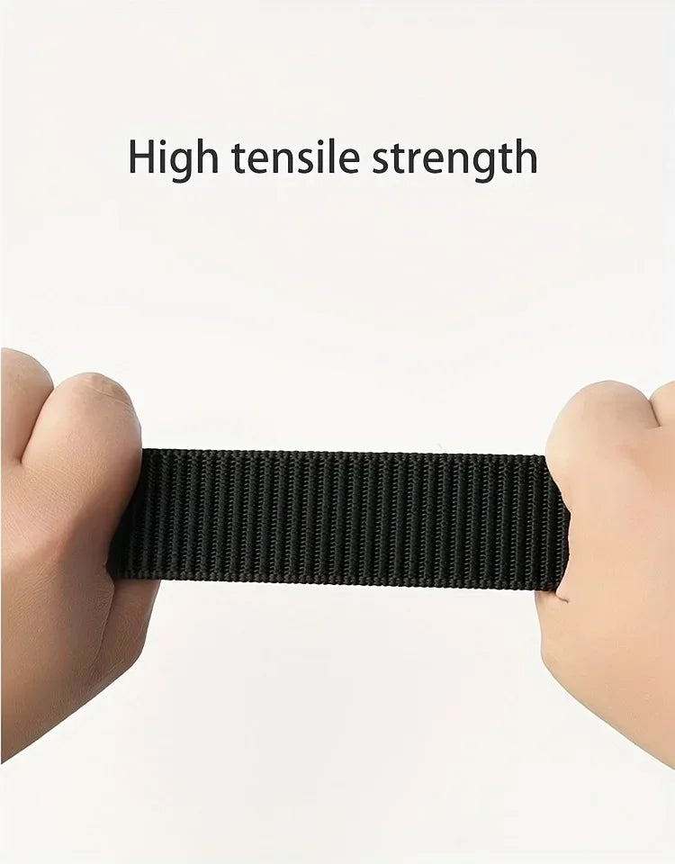 Canvas Tactical Belt For Men With Automatic Buckle - Smarsty
