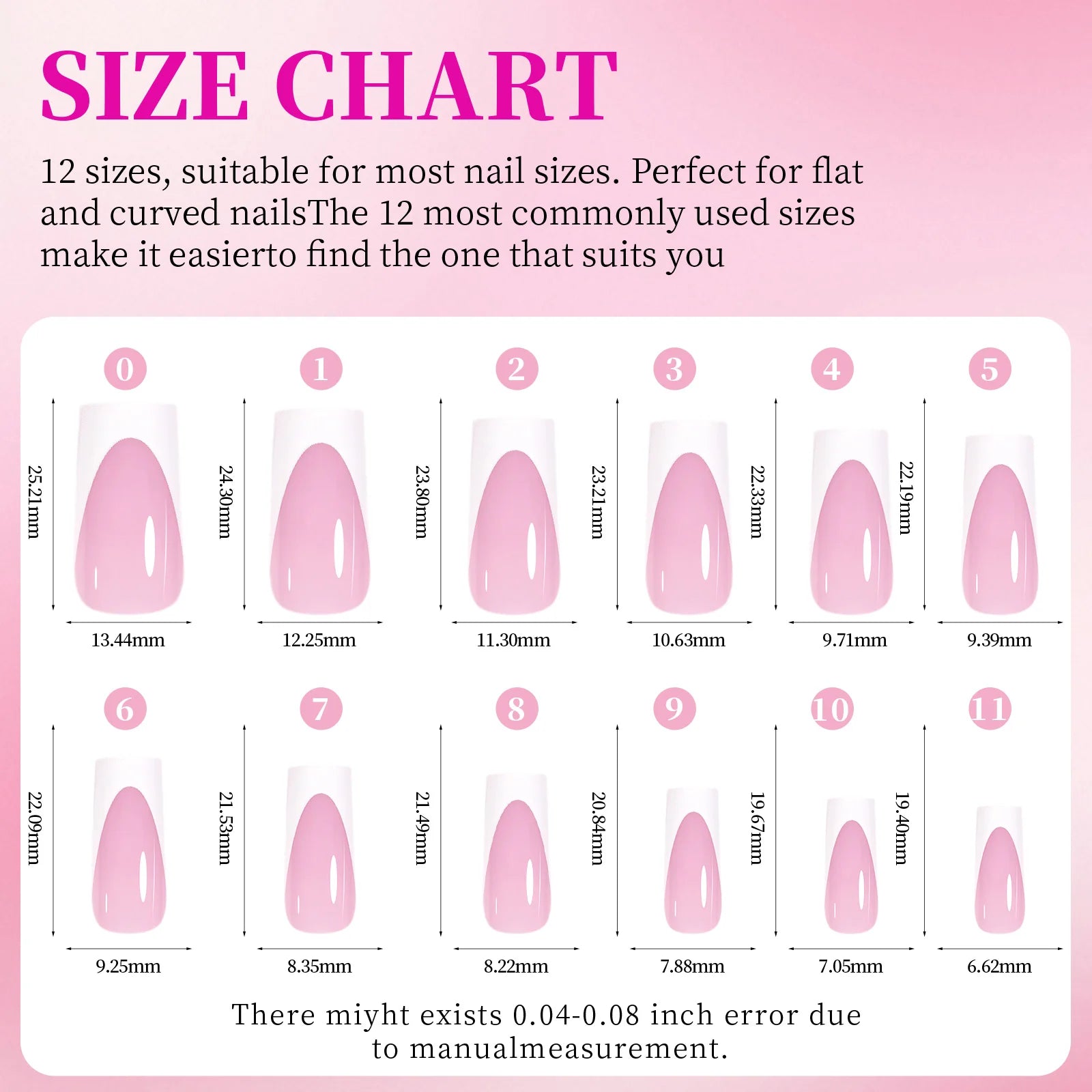 144 Piece Summer Shiny Acrylic Toenail Set - Smarsty