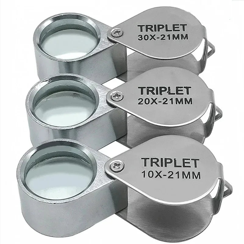 10-30X Pocket Loupe Magnifier for Jewelry Inspection - Smarsty