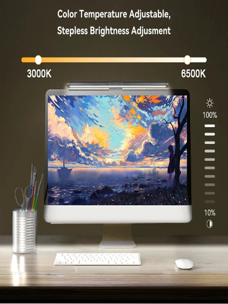 RGB Desktop Atmosphere Light Strip for Eye Protection - Smarsty