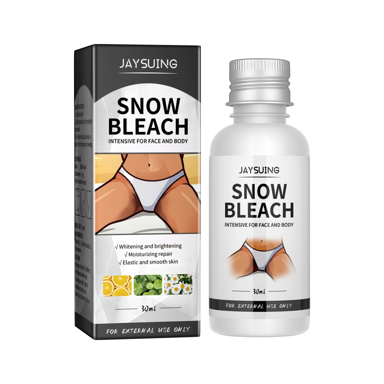 Body Snow Bleach Cream for Dark Spot Removal - Smarsty