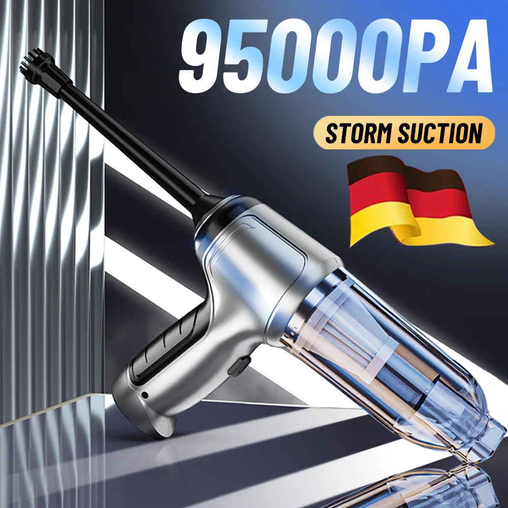Cordless Car Vacuum Cleaner With Strong Suction Power - Smarsty
