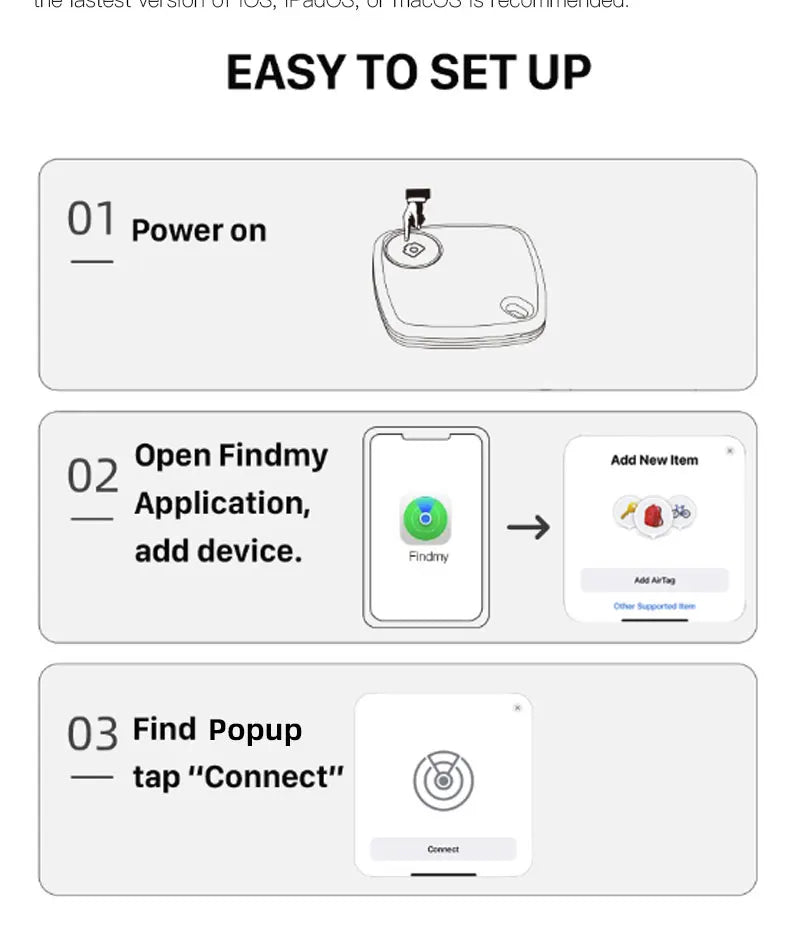 Smart Bluetooth GPS Tracker for Apple Devices - Smarsty