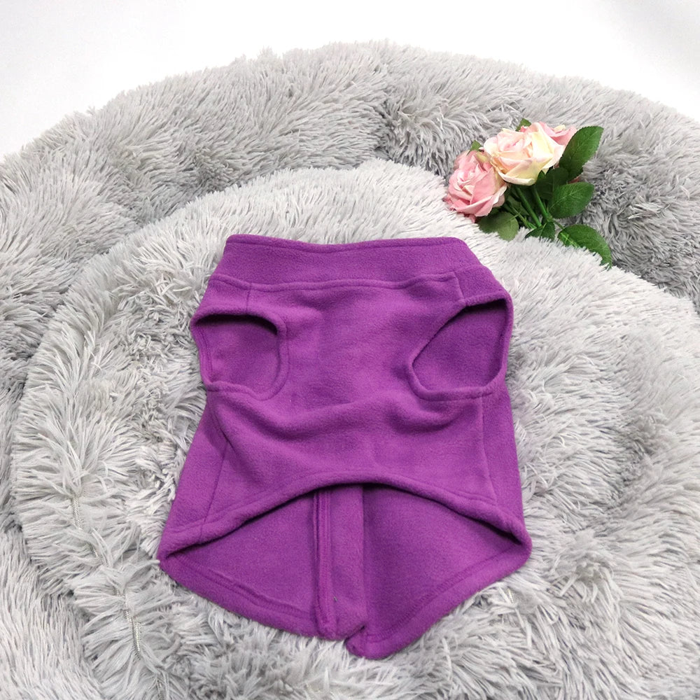Winter Fleece Dog Jacket for Small Pets - Smarsty