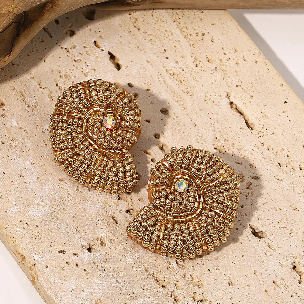 Handmade Bohemian Starfish Drop Earrings for Women - Smarsty