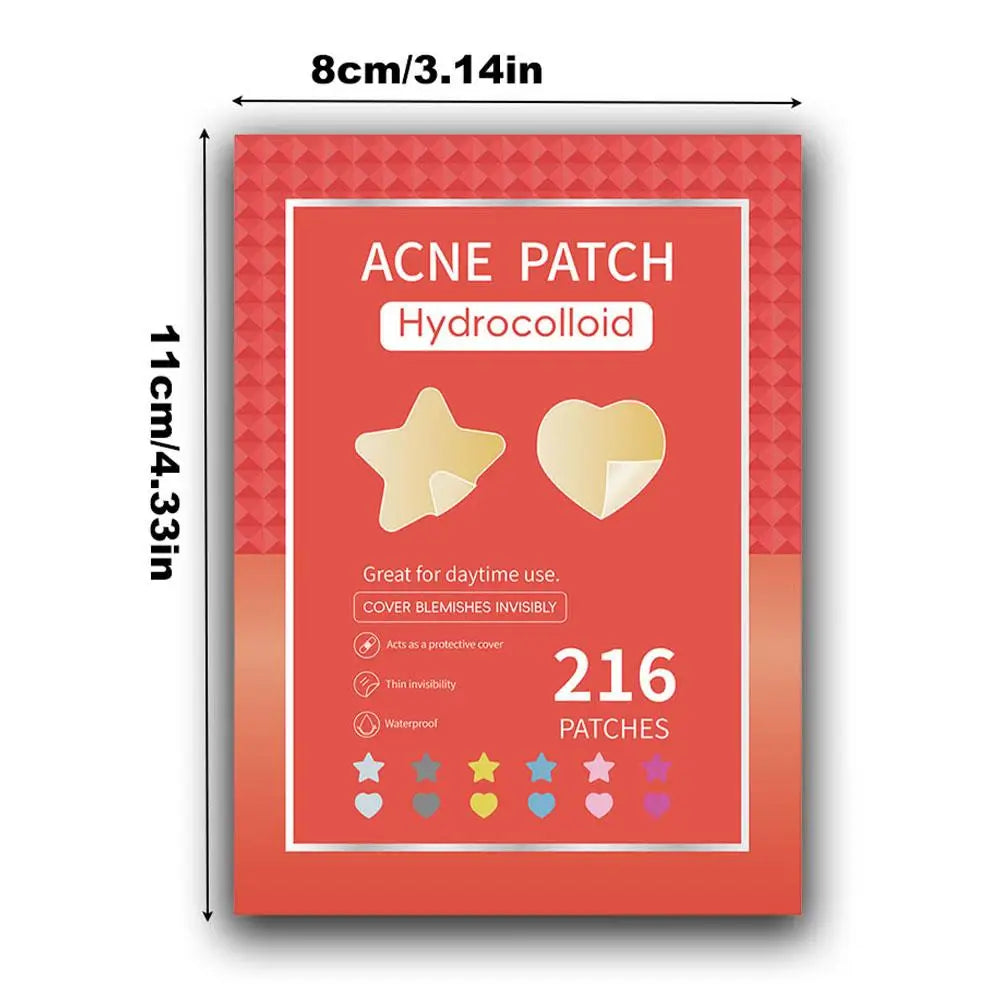 Colorful Star Acne Patches for Spot Treatment - Smarsty