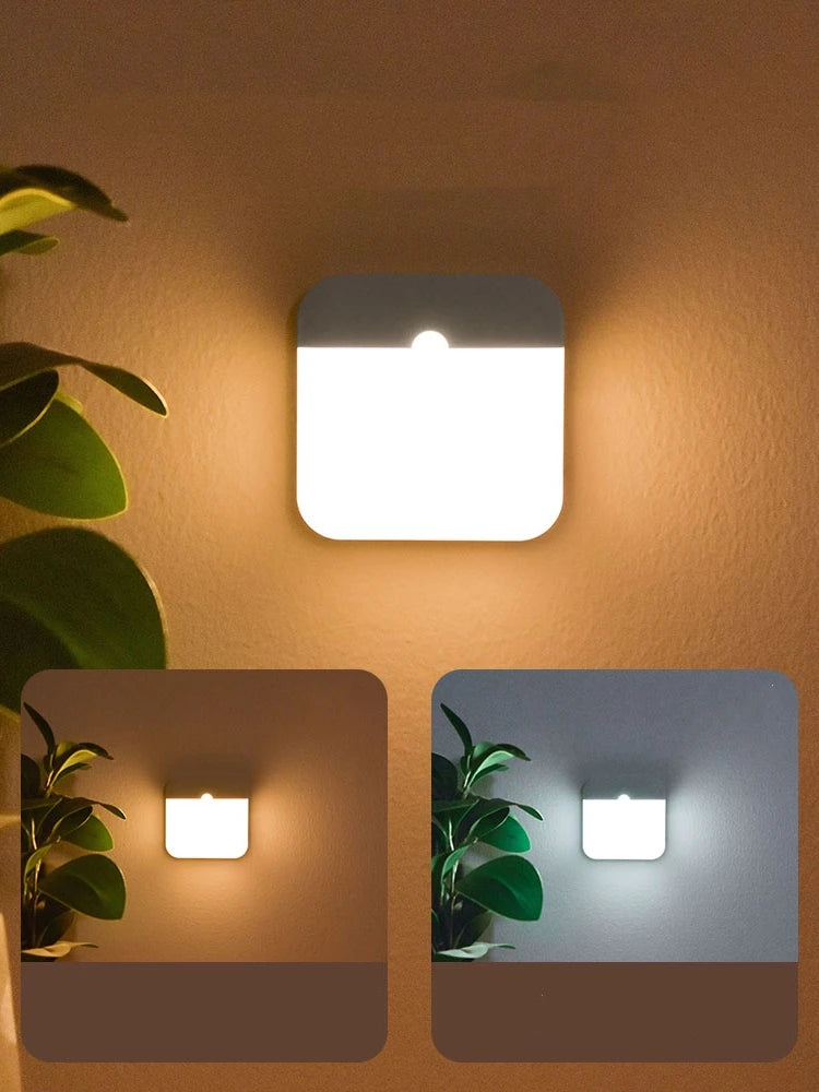 Motion Sensor LED Light with USB Charging for Home - Smarsty