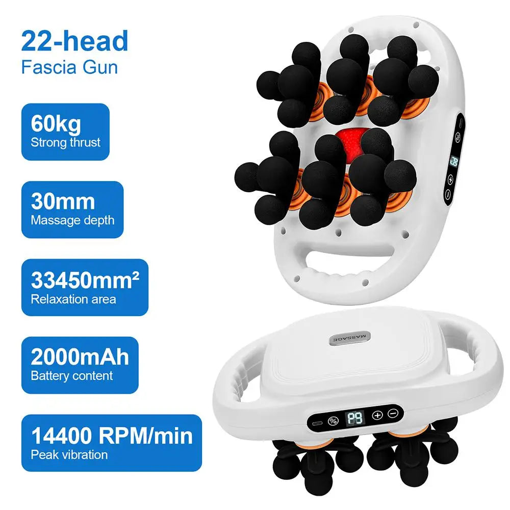 High-Frequency Vibration Body Massage Gun for Muscle Relief - Smarsty