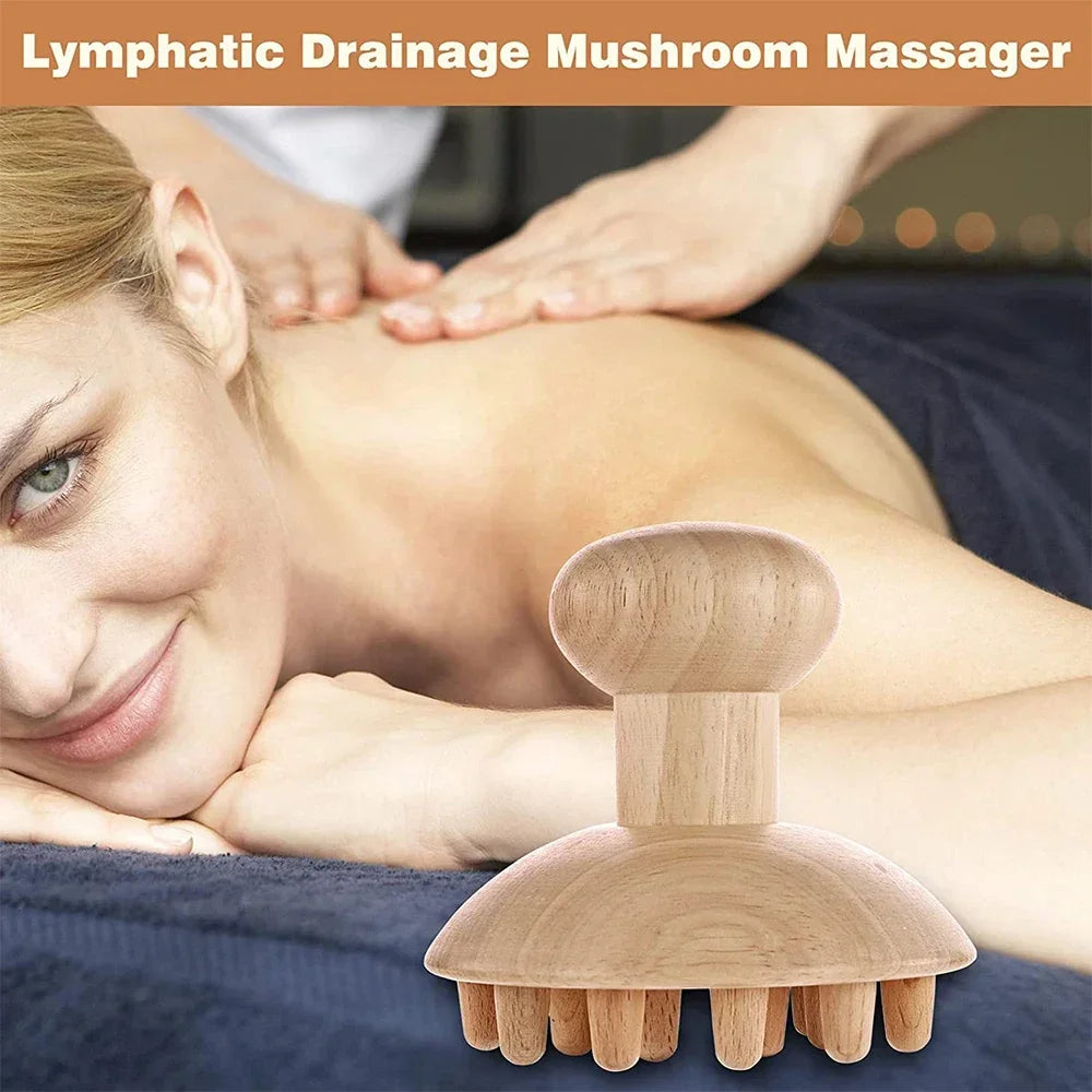 Wooden Lymphatic Drainage Massage Tools for Body Shaping - Smarsty