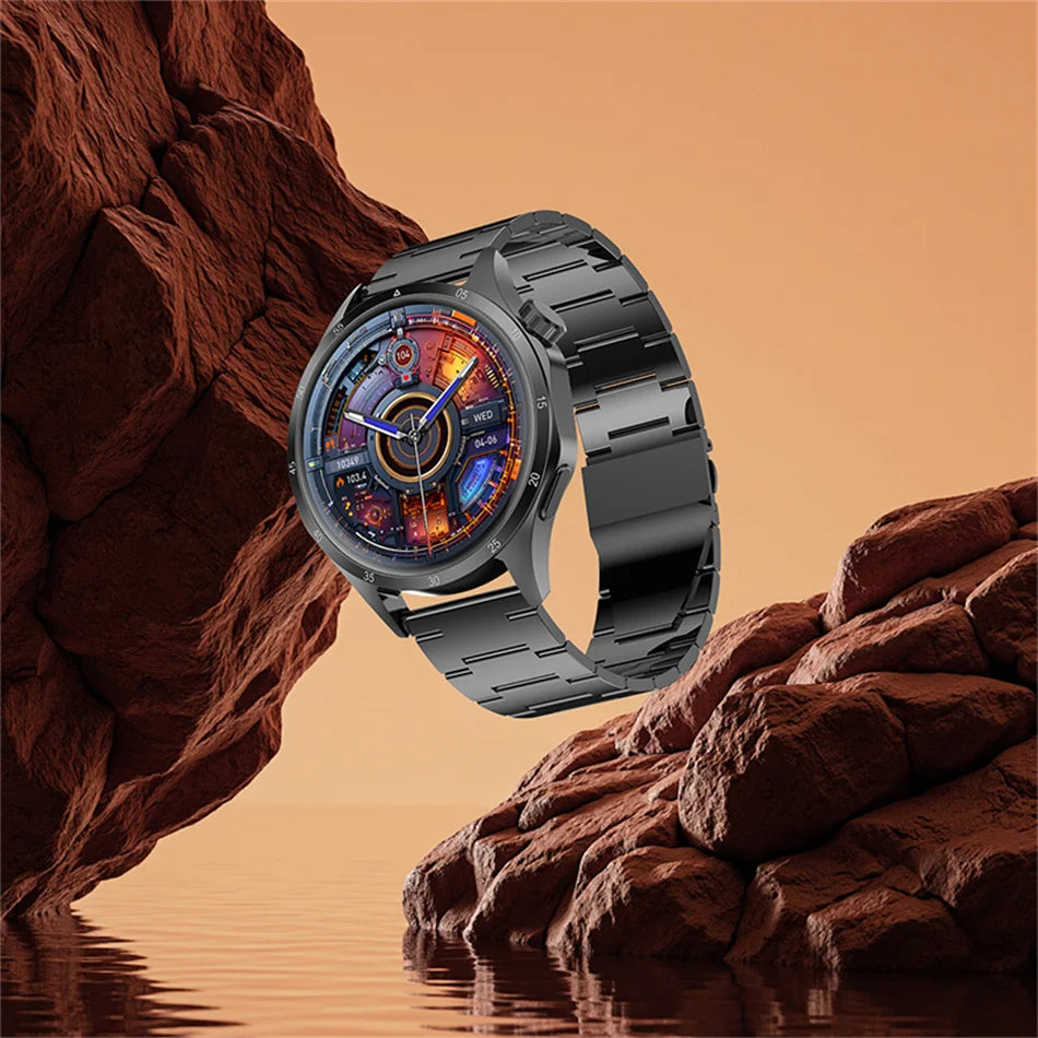 GT5 Pro GPS Smartwatch with AMOLED Screen and Heart Rate Monitoring - Smarsty