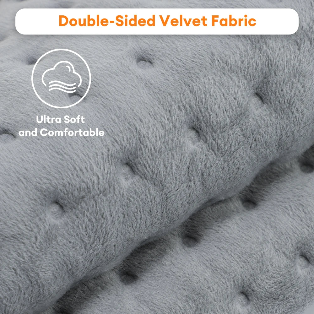 Electric Heating Pad Pet Heat Mat with 9 Levels Constant Temp 4 Mode Timer Body Warming Thermal Mat for Abdomen Hand Thermal Mat - Smarsty