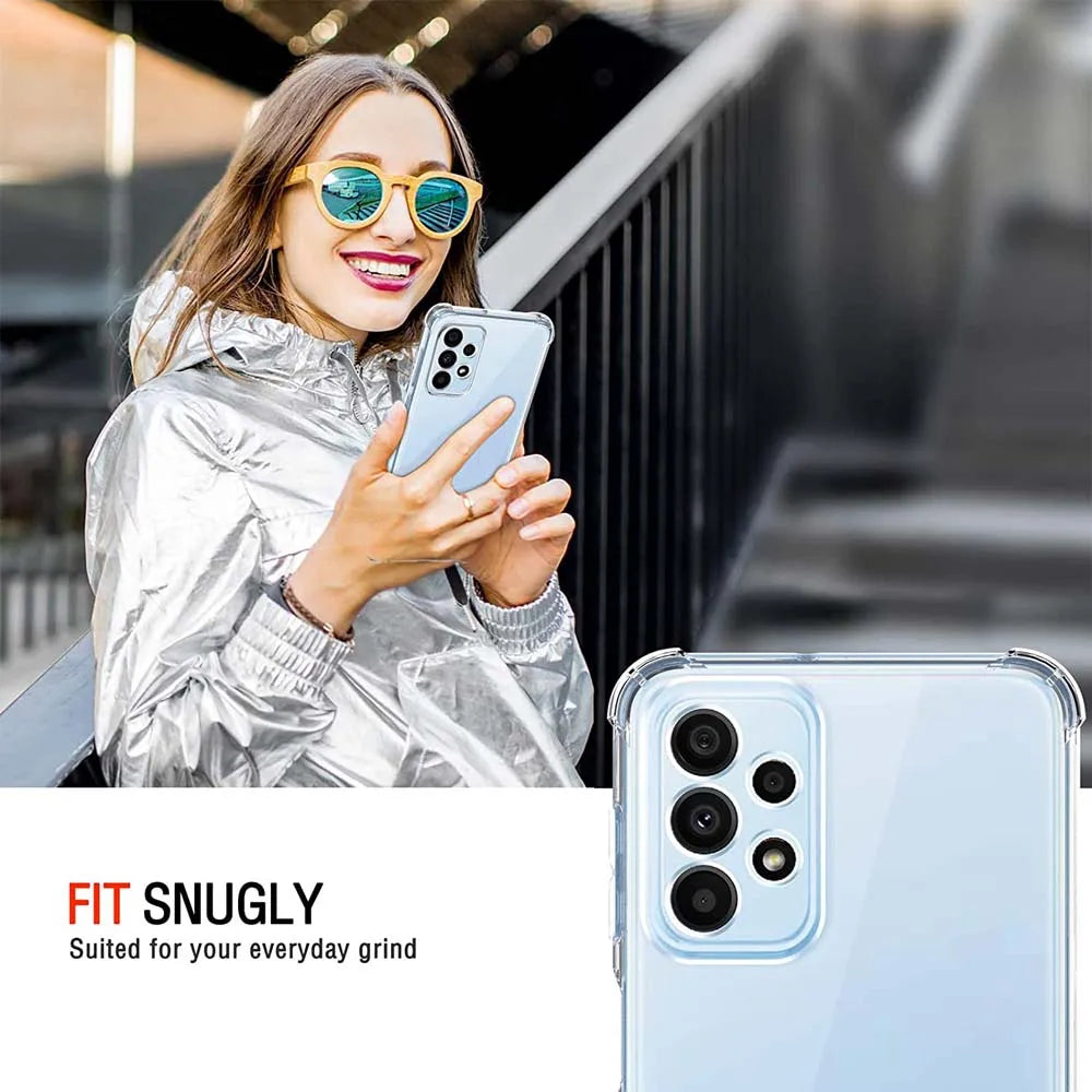 Air Bag Shockproof Transparent Case for Galaxy A Series 5G - Smarsty