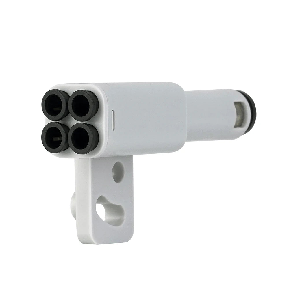 3D Printer Part 4-in-1 PTFE Adapter Material Pipe Expansion Port AMS Connect 4 Feeding Modules For Bambulab X1/P1 X1C P1S P1P - Smarsty
