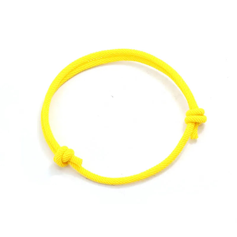 Handmade Adjustable Rope Bracelet for Men and Women - Smarsty