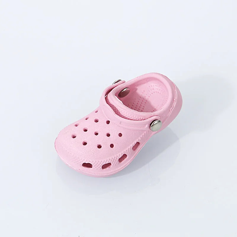 3D New Mini Shoes Shape PVC Shoe Charms for Clogs Accessories Women Beach Bag Sandals Buckle Kids Shoe Pins DIY Shoe Decorations
