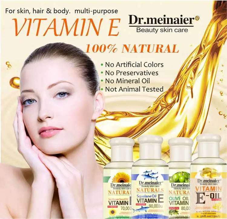 Vitamin E Face Essence Oil for Pore Tightening and Skin Repair - Smarsty