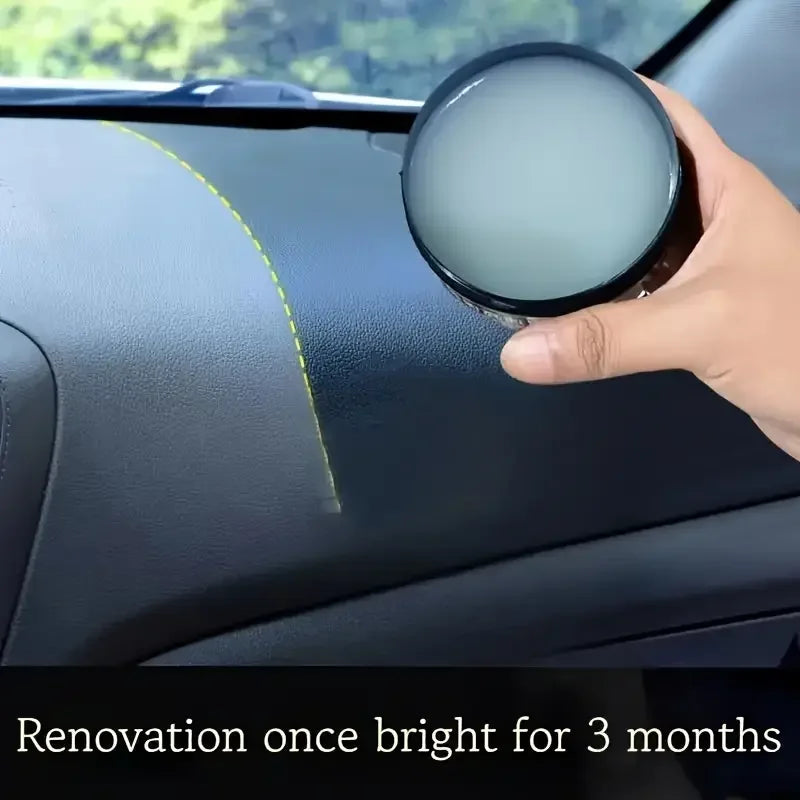 Crystal clear car plastic repair agent - car interior and panel renewal wax coating agent car wax car polishing wax - Smarsty