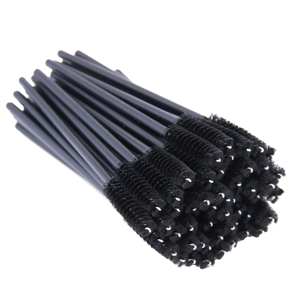 5/25/50 PCS Makeup Brushes Pink Crystal Eyelashes Brush Reusable Fake Lashes Extension Supplies False Eyelash Make up Tool Hot - Smarsty