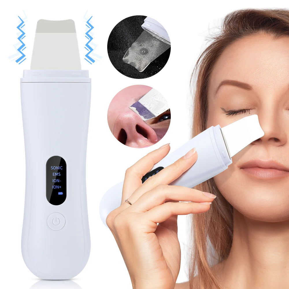 Ultrasonic Skin Scrubber for Deep Pore Cleaning - Smarsty