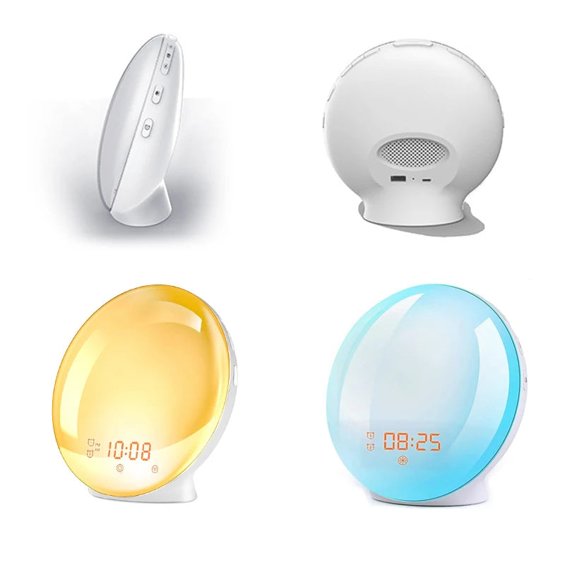 Wake Up Light Alarm Clock with Sunrise Simulation - Smarsty