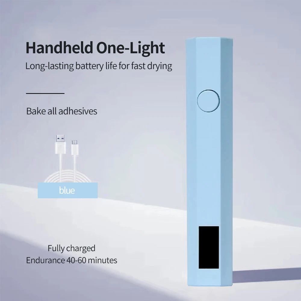 Portable UV LED Nail Dryer Lamp for Quick Curing - Smarsty