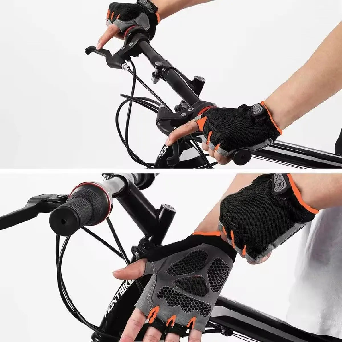 Breathable Anti Slip Cycling Gloves Half Finger - Smarsty