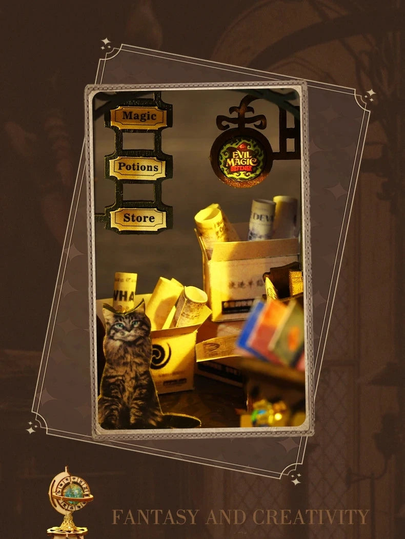 2014 New DIY Big Doll House Wooden Case Miniature Furniture Dollhouse Toys for Children Birthday Gifts by Smarsty