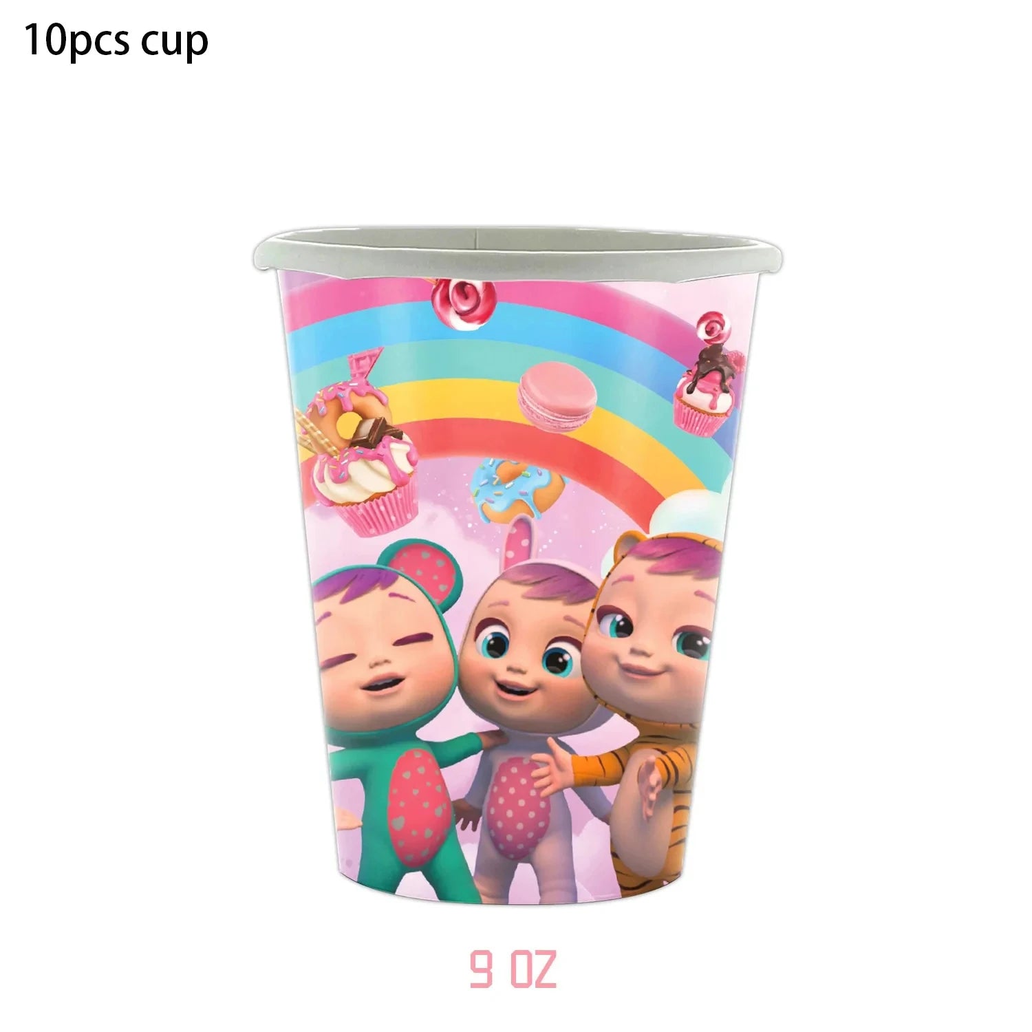 Cry Babies Birthday Party Decorations Tableware Set - Smarsty