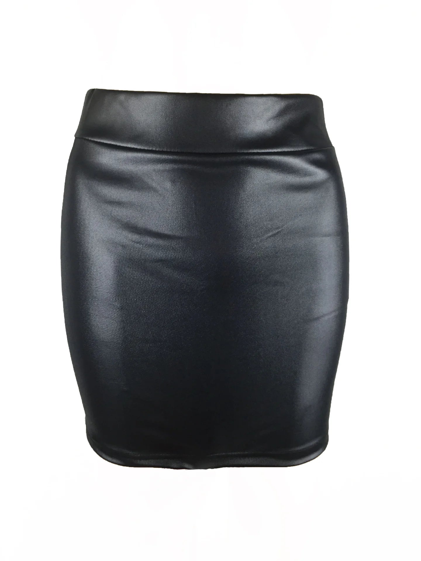 Women Summer Mini Skirts High-waist Slim Fittness Hip Pencil Skirts Vintage Bodycon Skirt Sexy Clubwear Ladies Office Clothing - Smarsty